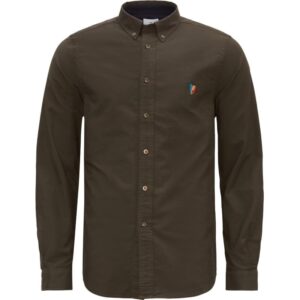 PS by Paul Smith Tailored fit 599R L21846 Skjorter Grå