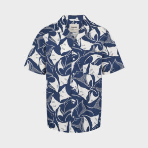 Legends Sean Sting Ray Cuba SS-skjorte - Navy XXL