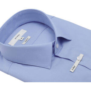 Simon Slim Fit Skjorte - LBL Light Blue - str 38