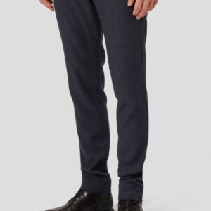 Amato twill premium performance pants regular i navy - Herre - 26/30 - Stretch bukser